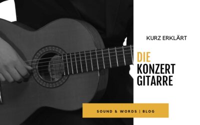Die Konzertgitarre